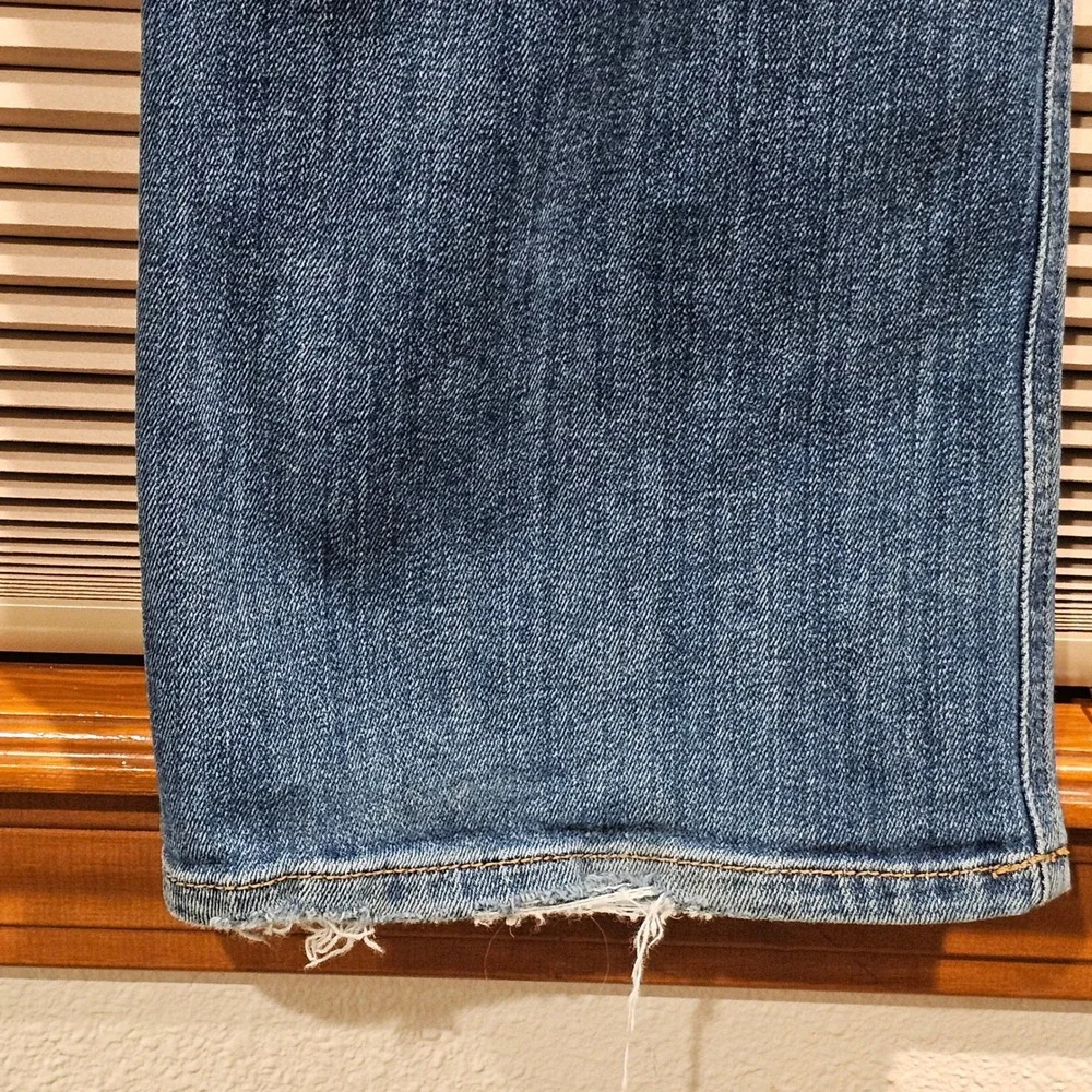 Diesel Zatiny Bootcut Jeans Mens W34 L32 Blue Medium Wash Stretch 09A80‎